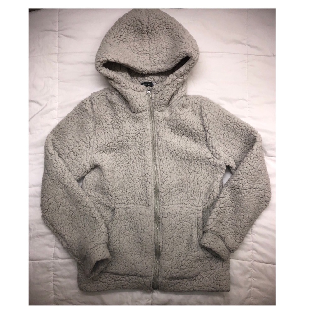 Hooded Teddy Jacket